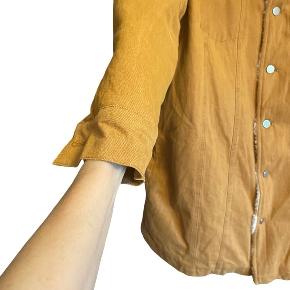 Lost in Lunar Mustard/Marigold Women’s Utility Jacket-Size XS-Oversized - Picture 5 of 12